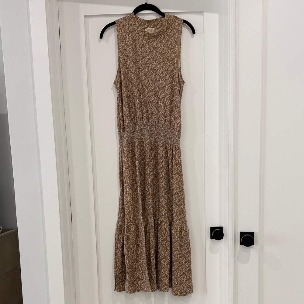 Nation LTD Floral Brown Maxi Dress